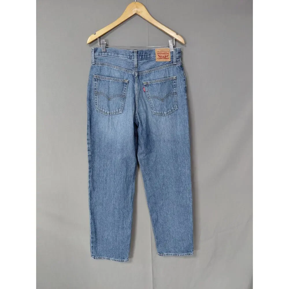 LEVI STRAUSS Blue 94 Baggy Stretch Jeans Relaxed Denim Size 29